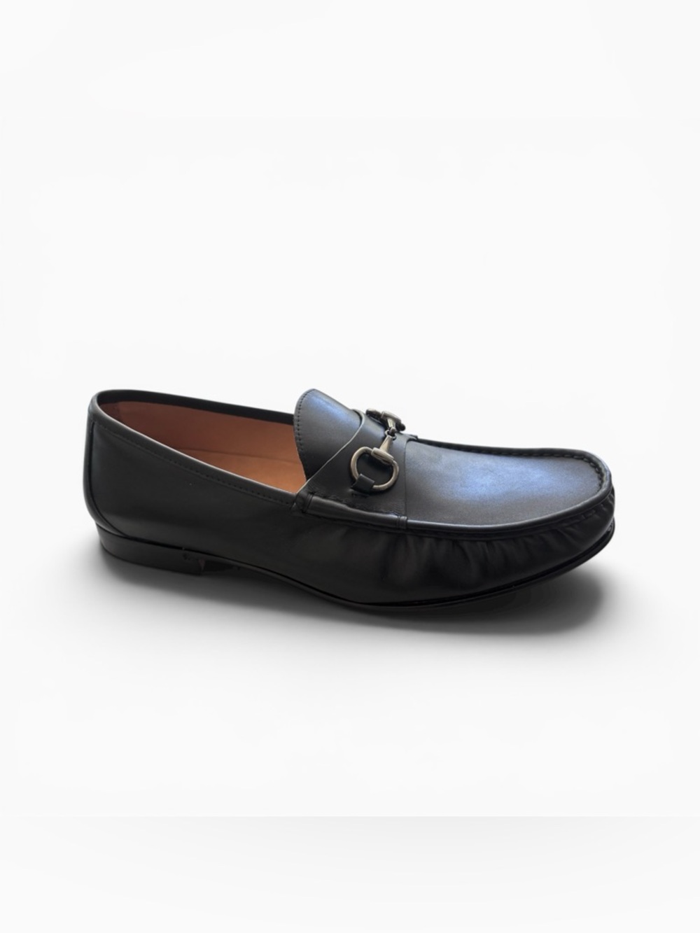 Quince Calfskin Leather Horsebit Loafers Black Size 13 New in Box